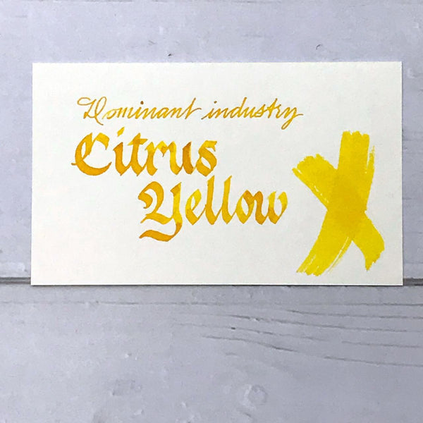 이미지를 갤러리 뷰어에 로드 , Dominant Industry Standard 25ml Ink Bottle Citrus Yellow 102
