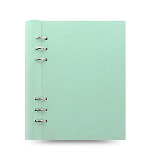 Filofax A5 Clipbook Classic Duck Egg, FILOFAX, Notebook, filofax-a5-clipbook-classic-duck-egg, Green, Ruled, Cityluxe