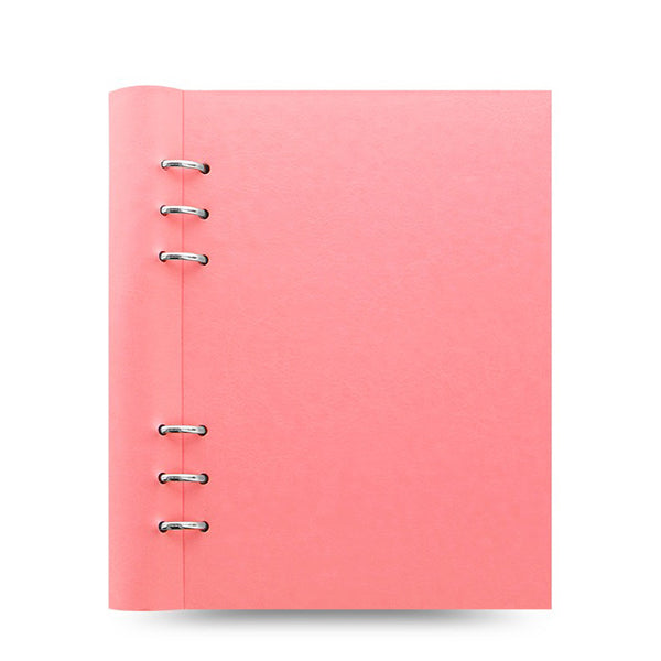 Load image into Gallery viewer, Filofax A5 Clipbook Classic Pastel Rose, FILOFAX, Notebook, filofax-a5-clipbook-classic-pink, Pink, Red, Ruled, Cityluxe
