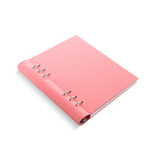 Load image into Gallery viewer, Filofax A5 Clipbook Classic Pastel Rose, FILOFAX, Notebook, filofax-a5-clipbook-classic-pink, Pink, Red, Ruled, Cityluxe
