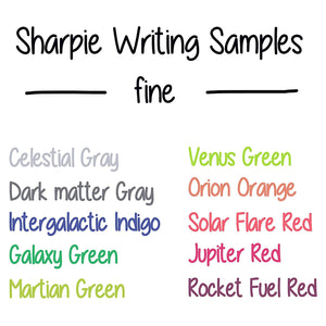 Sharpie® Cosmic Colour Permanent Marker, Sharpie, Marker, sharpie-ultra-fine-cosmic-colour-set-of-12, Multicolour, Cityluxe