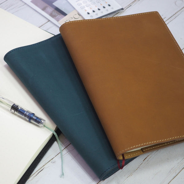 画像をギャラリービューアに読み込む, Luxo Notebook Leather Cover A5, Luxo, Notebook Cover, luxo-notebook-leather-cover-a5, , Cityluxe
