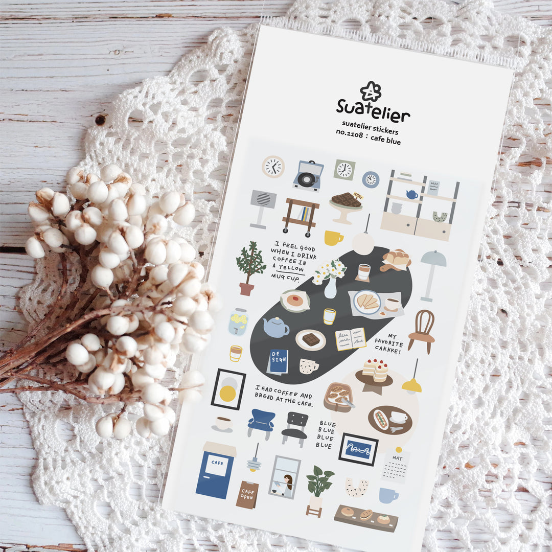 Suatelier Café Blue Sticker, Suatelier, Sticker, suatelier-cafe-blue-sticker, , Cityluxe
