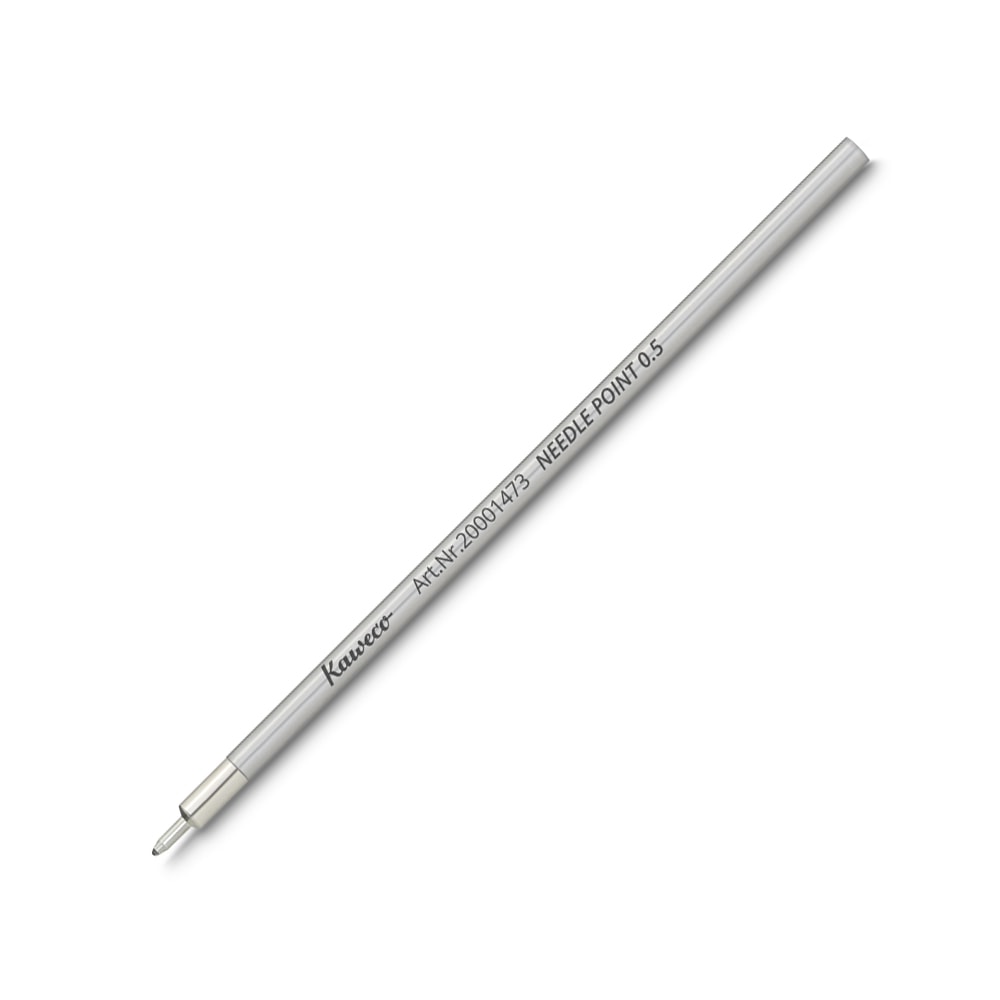 Kaweco D1 Ballpoint Pen Refill 0.5mm — uncapped with cap posted