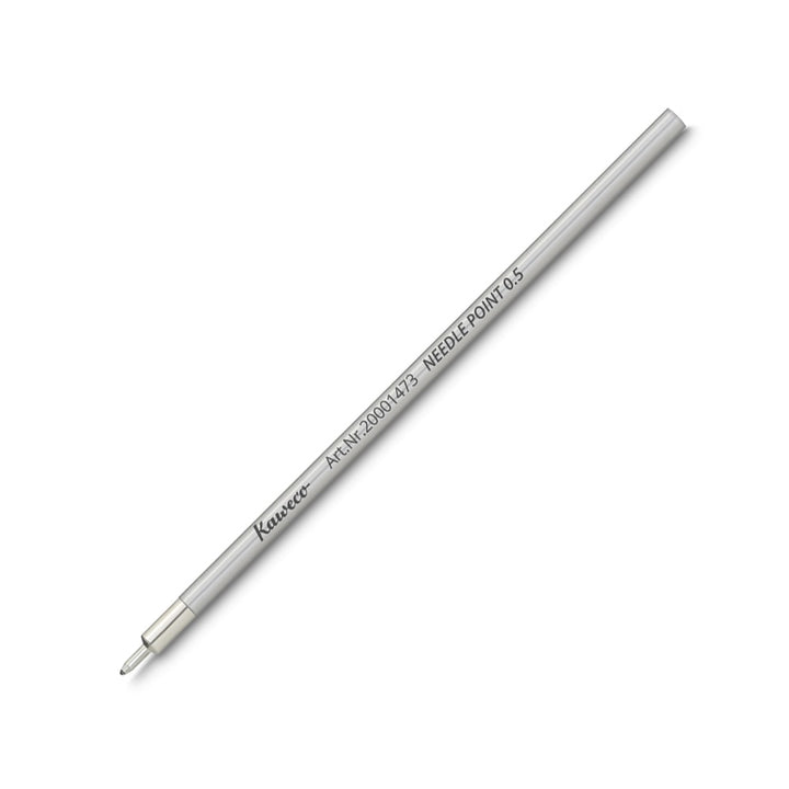 Kaweco D1 Ballpoint Pen Refill 0.5mm — uncapped with cap posted