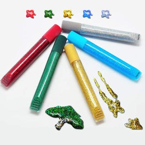 Elmer's 3D Classic Glitter Glue Pens 5s, Elmer's, Glue Pen, elmers-3d-classic-glitter-glue-pens-5s, , Cityluxe