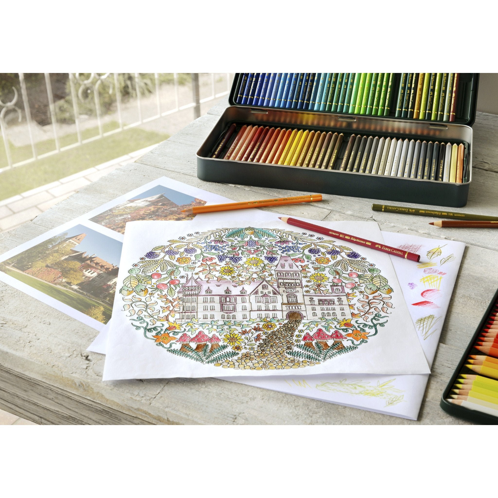 Faber-Castell Polychromos Artist Colour Pencil Set of 120 – Cityluxe