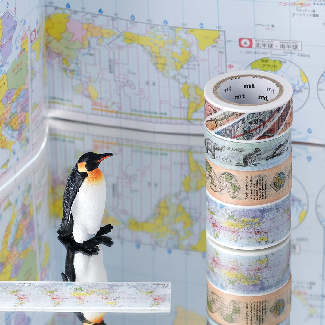 MT EX Washi Tape Map Stripes, MT Tape, Washi Tape, mt-ex-washi-tape-map-stripes, mt2021aw, Cityluxe