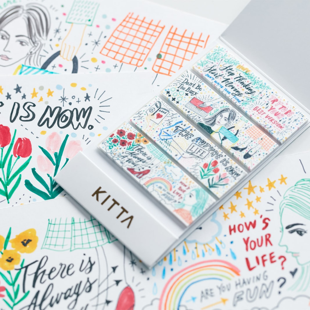 KITTA Washi Tape Drawing — pattern detail