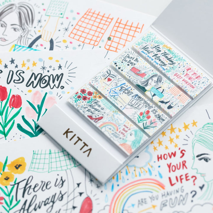 KITTA Washi Tape Drawing — pattern detail