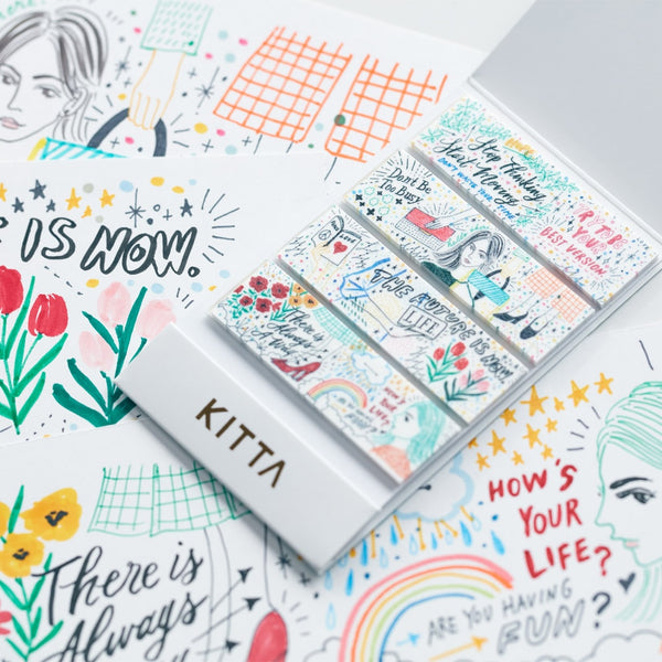 Load image into Gallery viewer, KITTA Washi Tape Drawing, KITTA, Washi Tape, kitta-washi-tape-drawing, , Cityluxe
