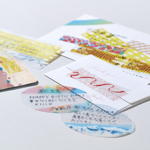 Hitotoki Soda Transparent Masking Tape Tulips, Hitotoki, Masking Tape, hitotoki-soda-transparent-masking-tape-tulips, , Cityluxe