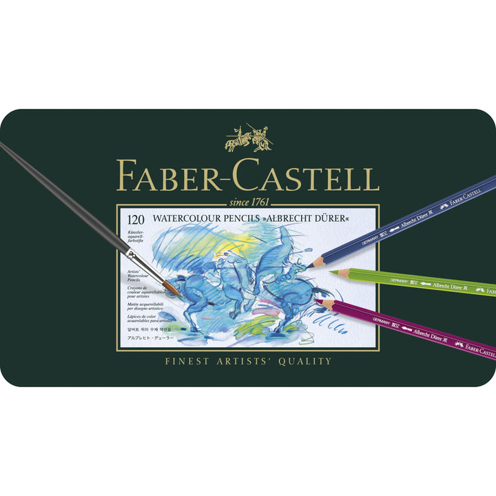 Faber-Castell Polychromos Artist Watercolour Pencil Set of 120, Faber-Castell, Watercolour, faber-castell-polychromos-artist-watercolour-pencil-set-of-120, , Cityluxe