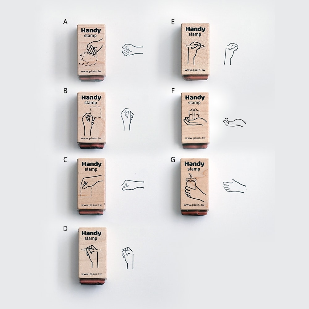 Plain Stationery Handy Stamp - G, Plain Stationery, Stamp, plain-stationery-handy-stamp-g, Stamp, Cityluxe
