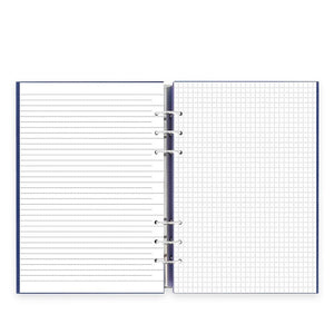 Filofax A5 Clipbook Classic Navy, FILOFAX, Notebook, filofax-a5-clipbook-classic-navy, Blue, Ruled, Cityluxe