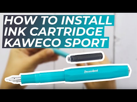 Kaweco Perkeo Calligraphy Set Blue (nib size: 1.1, 1.5, 1.9)