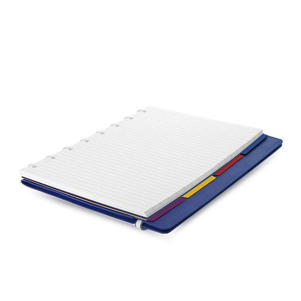 画像をギャラリービューアに読み込む, Filofax A5 Notebook Classic Blue, FILOFAX, Notebook, filofax-a5-notebook-classic-blue, Blue, Ruled, Cityluxe
