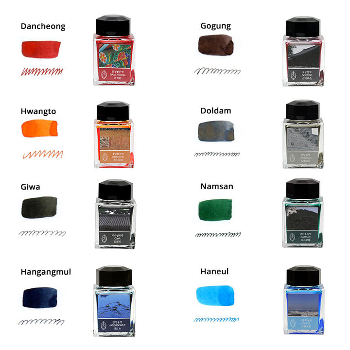 3 Oysters I.COLOR.U 38ml Ink Bottle Namsan, 3 Oysters, Ink Bottle, 3-oysters-i-color-u-38ml-ink-bottle-namsan, 3 Oysters I.COLOR.U, Green, Ink &amp; Refill, Ink bottle, Pen Lovers, Cityluxe