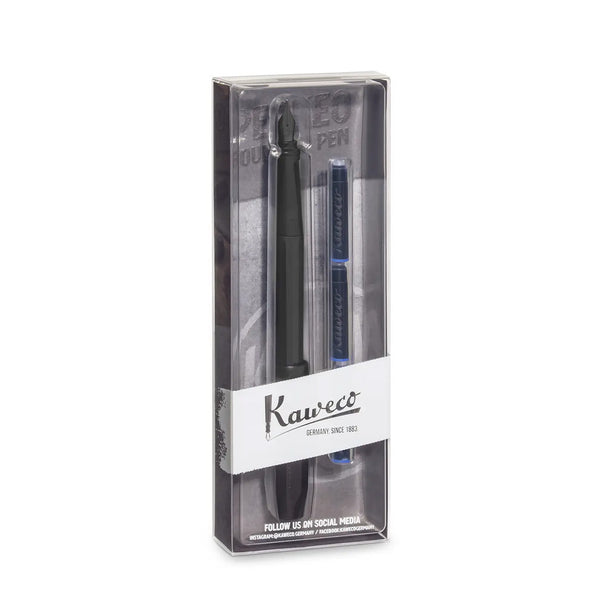 Kaweco Perkeo Fountain Pen - All Black — capped
