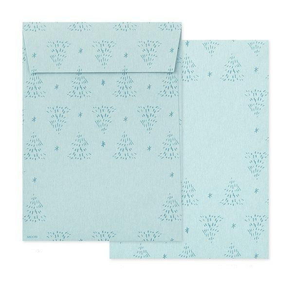 Midori Letter Set Die-Cut Animal in Grouse Pattern — Midori letter set — premium stationery and lifestyle, at Cityluxe Singapore