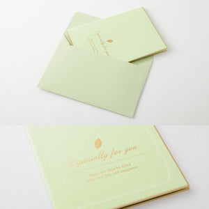 Midori Tree Foldable Signature Board B6 With Envelope
