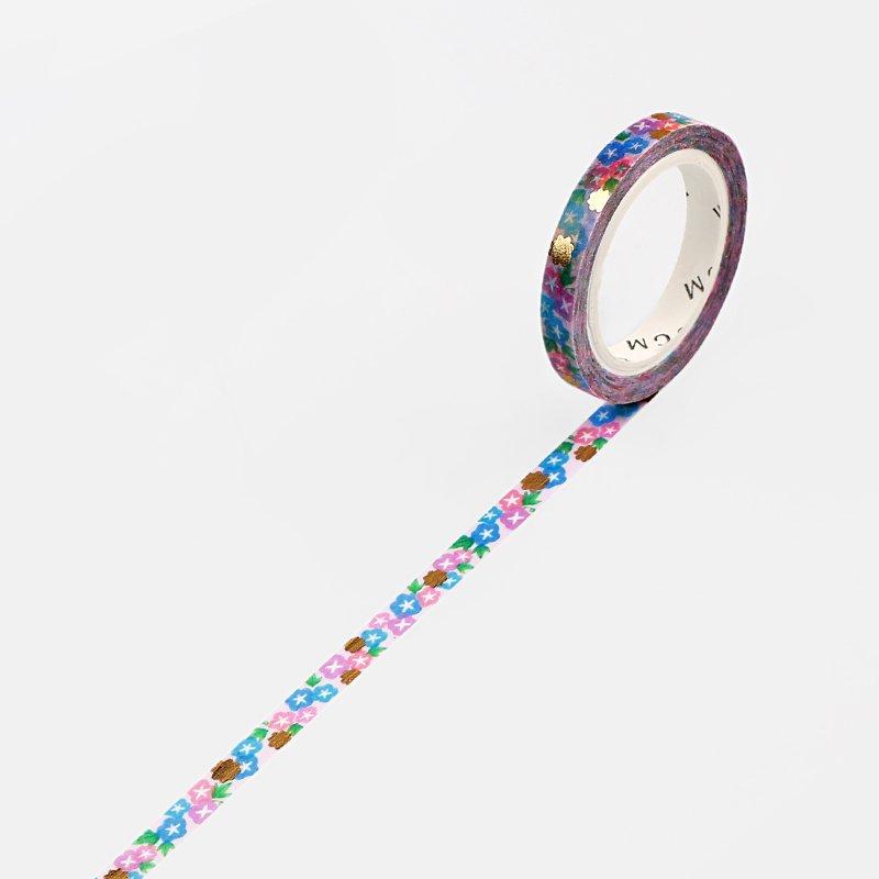 BGM Little Morning Glory Masking Tape — BGM masking tape — decorative paper tape for journaling and scrapbooking, at Cityluxe Singapore
