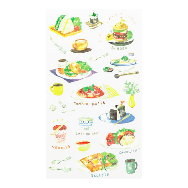 Load image into Gallery viewer, Midori Transfer Sticker - Lunch Motifs
