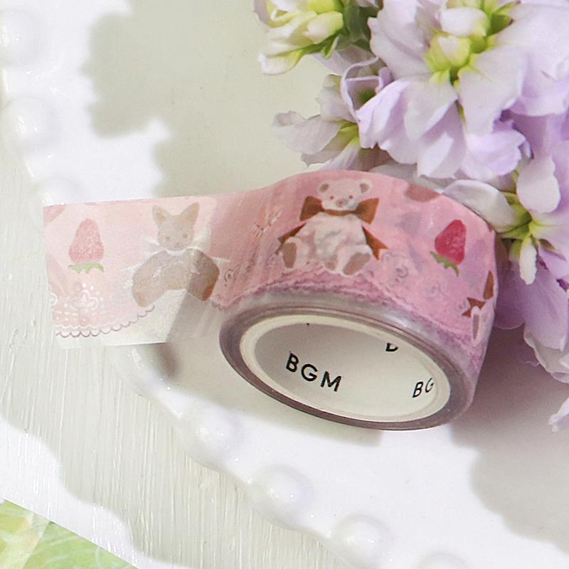 BGM Plush Doll Clear Tape, BGM, Clear Tape, bgm-plush-doll-clear-tape, BGM, Clear Tapes, dolls, New 2023, New January, Washi Tapes, Cityluxe