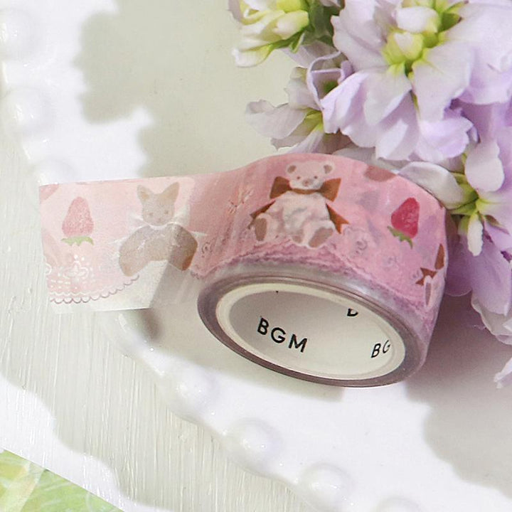 BGM Plush Doll Clear Tape, BGM, Clear Tape, bgm-plush-doll-clear-tape, BGM, Clear Tapes, dolls, New 2023, New January, Washi Tapes, Cityluxe