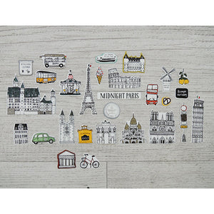 Suatelier Travel Luggage Sticker Pack - Some Where