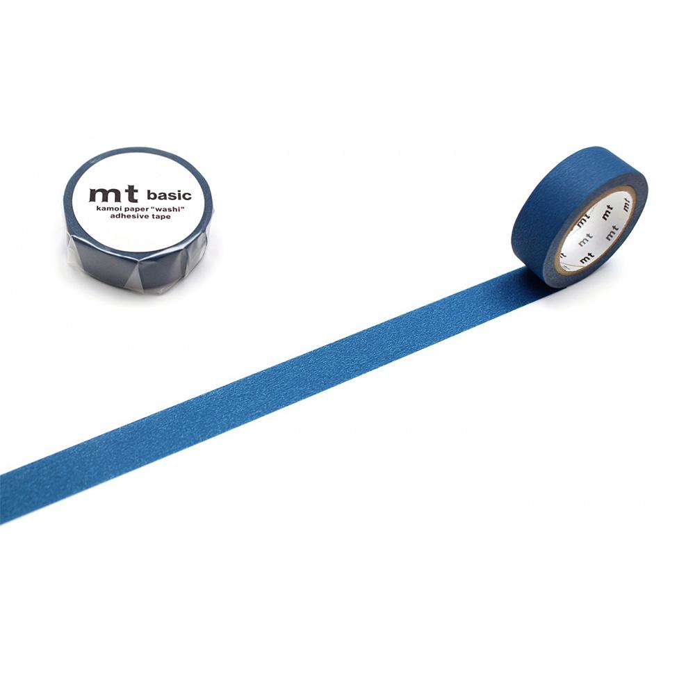 MT Basic Washi Tape Matte Duck Blue 7m, MT Tape, Washi Tape, mt-basic-washi-tape-matte-duck-blue-7m, 7m, Blue, MT 2022 Summer, New September, Cityluxe
