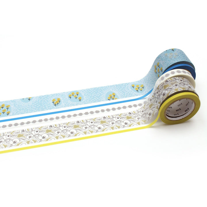 MT Tape 100th Anniversary Sets in Mina Perhonen — MT Tape washi tape — decorative Japanese paper tape for journaling and craft, at Cityluxe Singapore