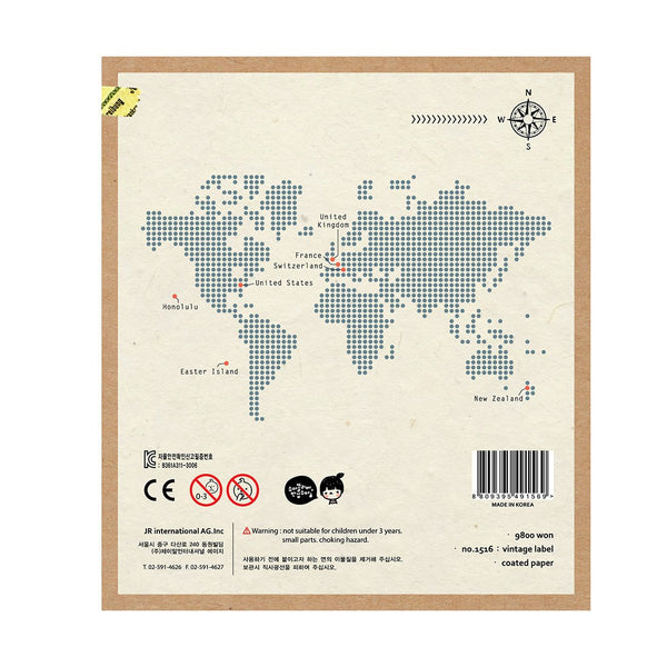 Load image into Gallery viewer, Suatelier Travel Luggage Sticker Pack - Vintage Label
