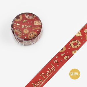 BGM Christmas Cookies Masking Tape, BGM, Washi Tape, bgm-christmas-cookies-masking-tape, Christmas, For Crafters, Masking Tape, New October, Red, washi tape, Cityluxe