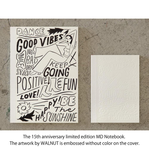 Load image into Gallery viewer, MD Notebook 15th Anniversary WALNUT A6 Blank Notebook (Limited Edition), MD Paper, Notebook, md-notebook-15th-anniversary-walnut-a6-blank-notebook-limited-edition, A6, Blank, Blank Notebook, Limited Edition, MD Notebook, MD Paper, Midori, New December, Notebook, WALNUT, WALNUT MD Notebook, Cityluxe
