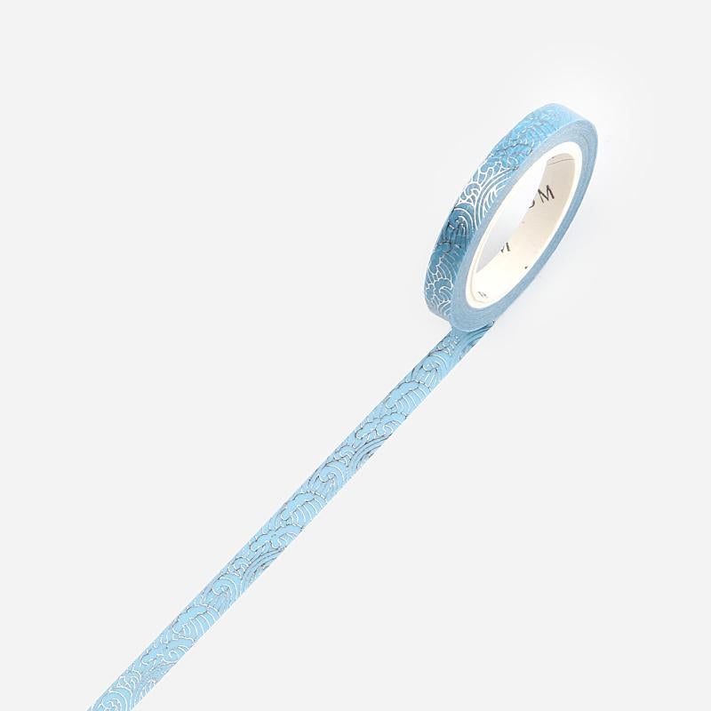 BGM Blue Sea Wave Masking Tape, BGM, Masking Tape, bgm-blue-sea-wave-masking-tape, BGM, Blue, Masking Tape, New November, Sea, Cityluxe