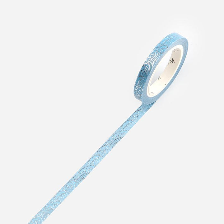 BGM Blue Sea Wave Masking Tape, BGM, Masking Tape, bgm-blue-sea-wave-masking-tape, BGM, Blue, Masking Tape, New November, Sea, Cityluxe