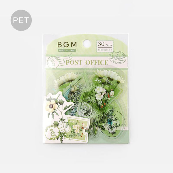 Load image into Gallery viewer, BGM Green Garden Post Office Clear Seal, BGM, Seal, bgm-green-garden-post-office-clear-seal, BGM, Clear Seal, Floral, Flower, New 2023, New January, Cityluxe

