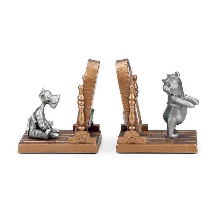 Royal Selangor Winnie The Pooh Bookend Pair - Pooh &amp; Tigger