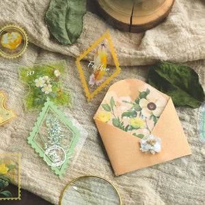 BGM Green Garden Post Office Clear Seal, BGM, Seal, bgm-green-garden-post-office-clear-seal, BGM, Clear Seal, Floral, Flower, New 2023, New January, Cityluxe