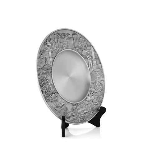 Royal Selangor Singapore Scenes Plates