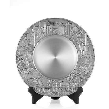 Royal Selangor Singapore Scenes Plates