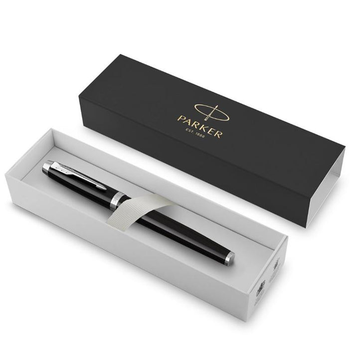 Parker IM Essential Matte Black CT Fountain Pen - Medium Nib, Parker, Fountain Pen, parker-im-essential-matte-black-ct-fountain-pen-medium-nib, Black, Fountain Pen, Matte Black, Medium Nib, Parker, Parker IM, Cityluxe