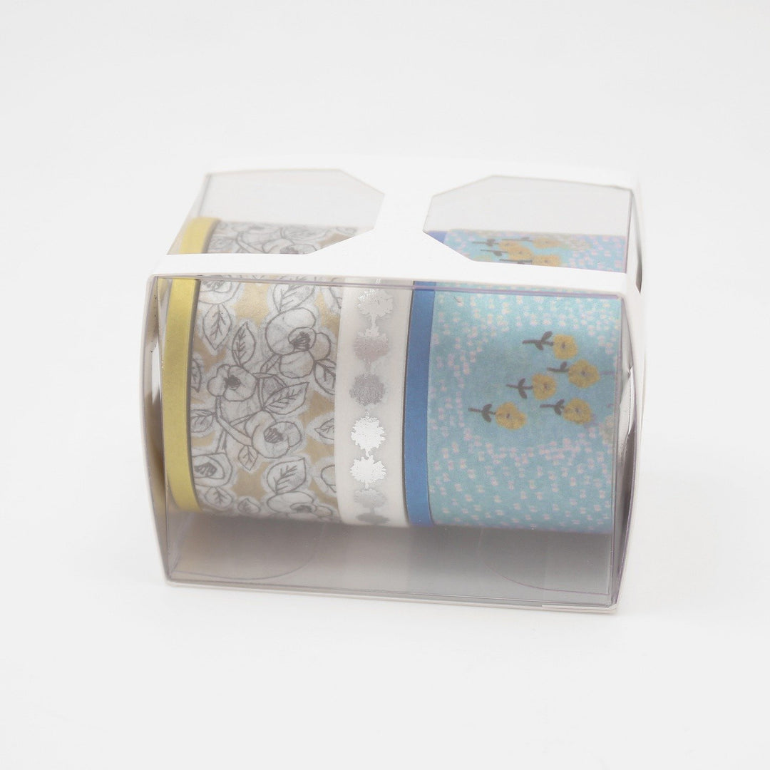 MT Tape 100th Anniversary Sets in Mina Perhonen — MT Tape washi tape — decorative Japanese paper tape for journaling and craft, at Cityluxe Singapore