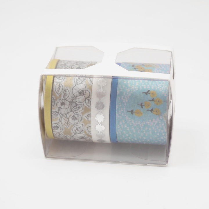MT Tape 100th Anniversary Sets in Mina Perhonen — MT Tape washi tape — decorative Japanese paper tape for journaling and craft, at Cityluxe Singapore