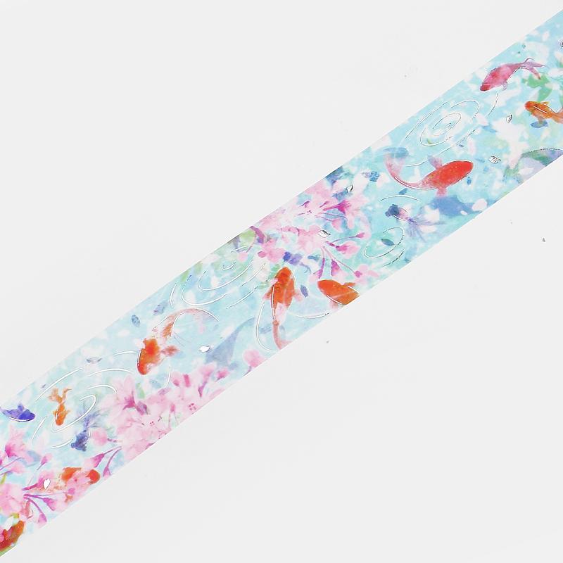 BGM Sakura Goldfish Masking Tape, BGM, Masking Tape, bgm-sakura-goldfish-masking-tape, BGM, Masking Tape, New January, Sakura, Spring, Cityluxe