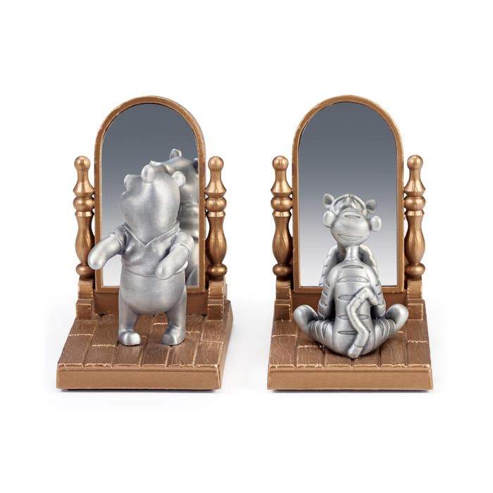 Royal Selangor Winnie The Pooh Bookend Pair - Pooh &amp; Tigger
