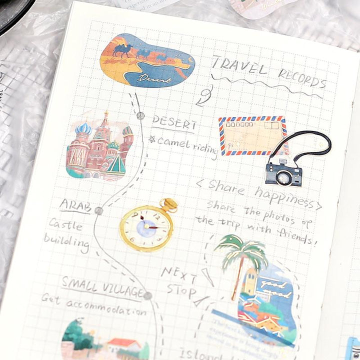 BGM Lifestyle World Travel Flake Seal — with packaging