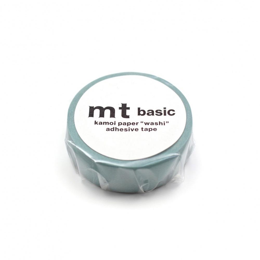 MT Basic Washi Tape Matte Smoky Mint 7m, MT Tape, Washi Tape, mt-basic-washi-tape-matte-smoky-mint-7m, 7m, Mint, MT 2022 Summer, New September, Cityluxe