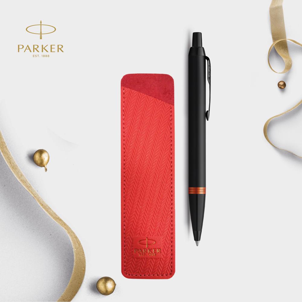 Parker IM Vibrant Rings Ballpoint Pens Gift Set with Matching Pen Sleeves, Parker, Ballpoint Pen, parker-im-vibrant-rings-ballpoint-pens-gift-set-with-matching-pen-sleeves, Ballpoint Pens, can be engraved, Gift Set, New December, New November, Parker, Parker IM, Pen, Cityluxe